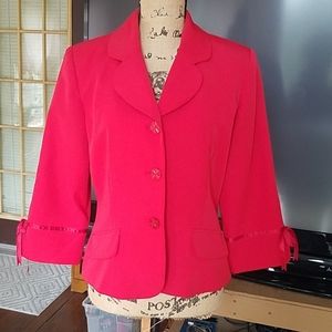 Red jacket